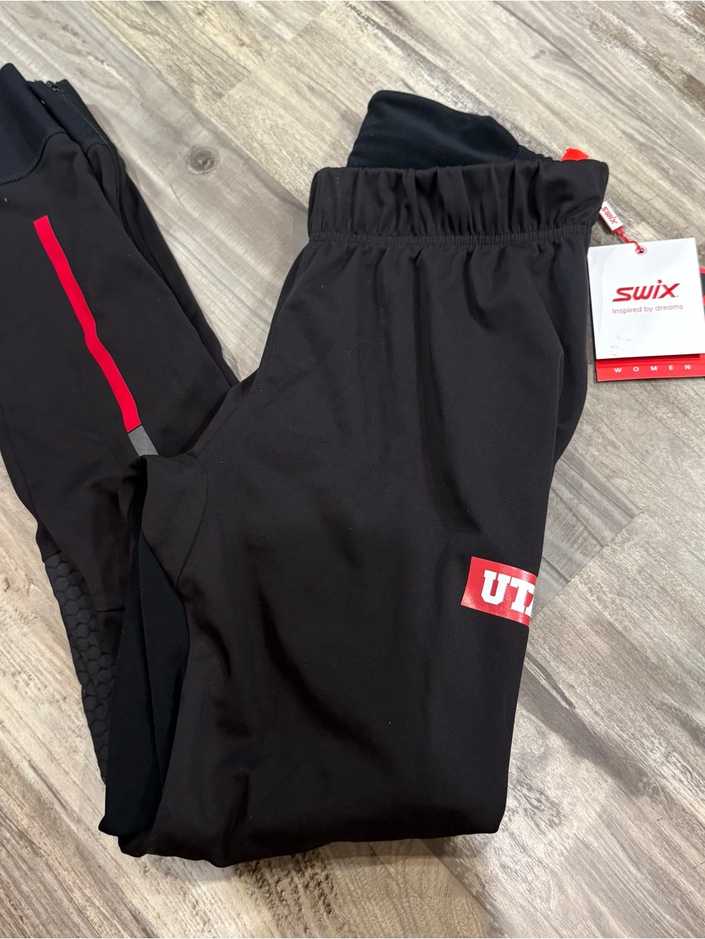 SWIX Women's SZ S Triac Neo Shell Black Pant (22236-10000) Utah Polartec